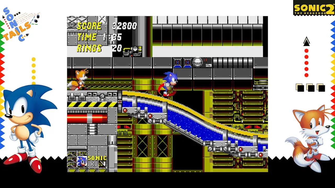 世嘉经典：刺猬索尼克 2-Sega Ages: Sonic the Hedgehog 2-游戏截图-好玩游戏库