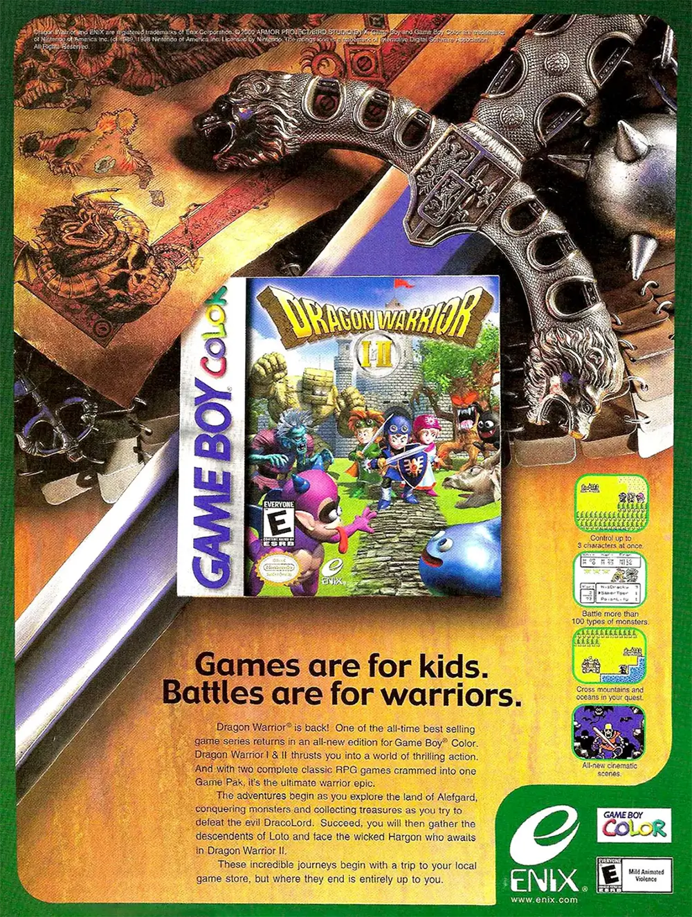 勇者斗恶龙 1 & 2-Dragon Quest I.II-游戏截图-好玩游戏库