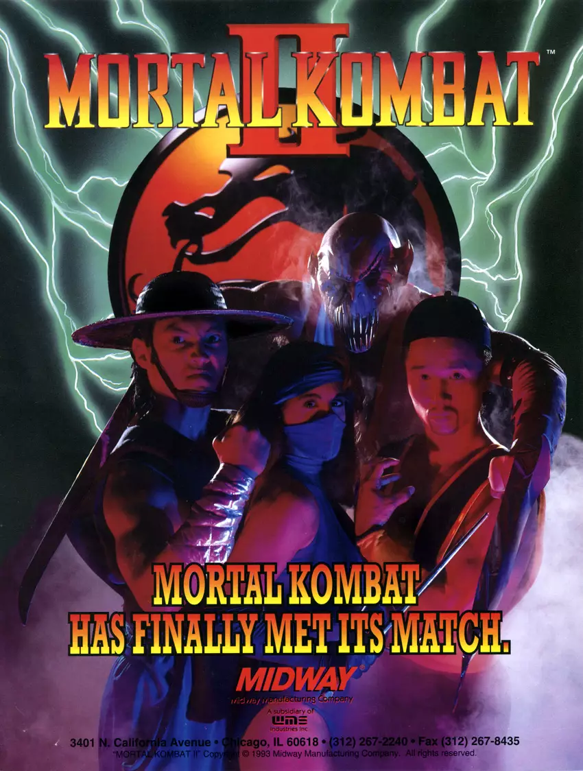 真人快打 2-Mortal Kombat II-游戏截图-好玩游戏库
