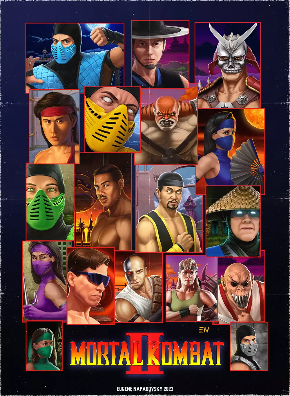 真人快打 2-Mortal Kombat II-游戏截图-好玩游戏库
