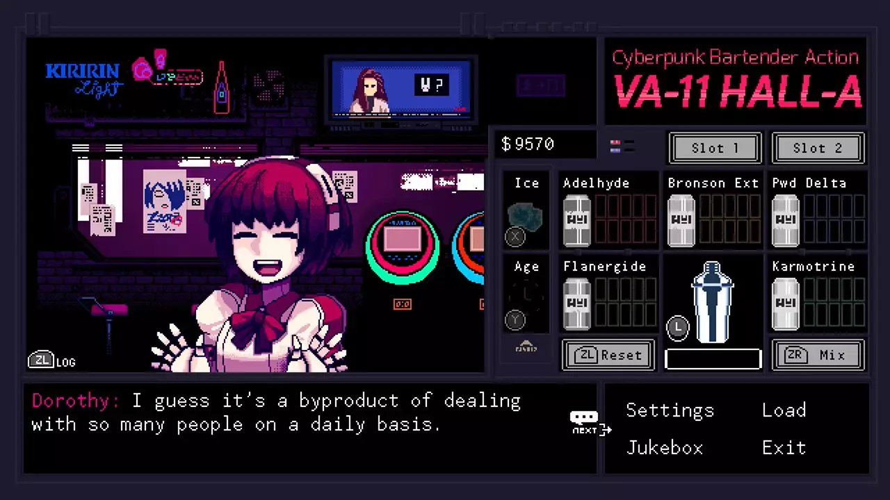 VA-11 HALL-A：赛博朋克酒保行动-VA-11 HALL-AVA-11 HALL-A: Cyberpunk Bartender Action-游戏截图-好玩游戏库