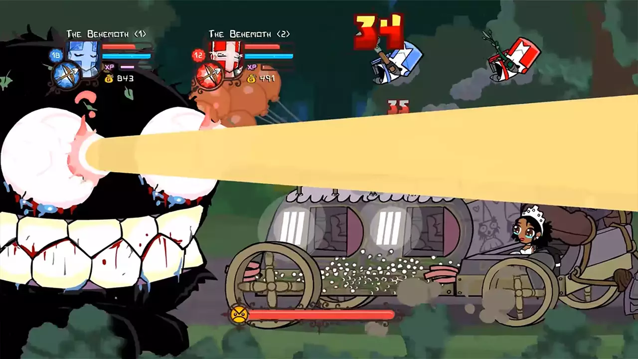 城堡毁灭者 重制版-Castle Crashers Remastered-游戏截图-好玩游戏库