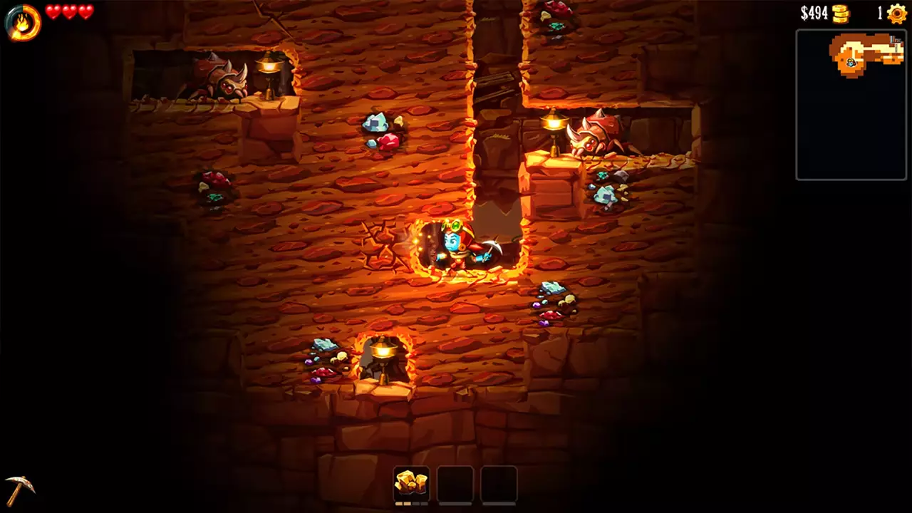 蒸汽世界：掘进 2-SteamWorld Dig 2-游戏截图-好玩游戏库