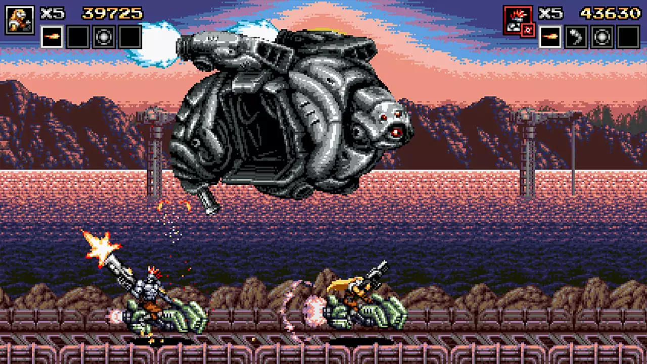 炽热合金-Blazing Chrome-游戏截图-好玩游戏库