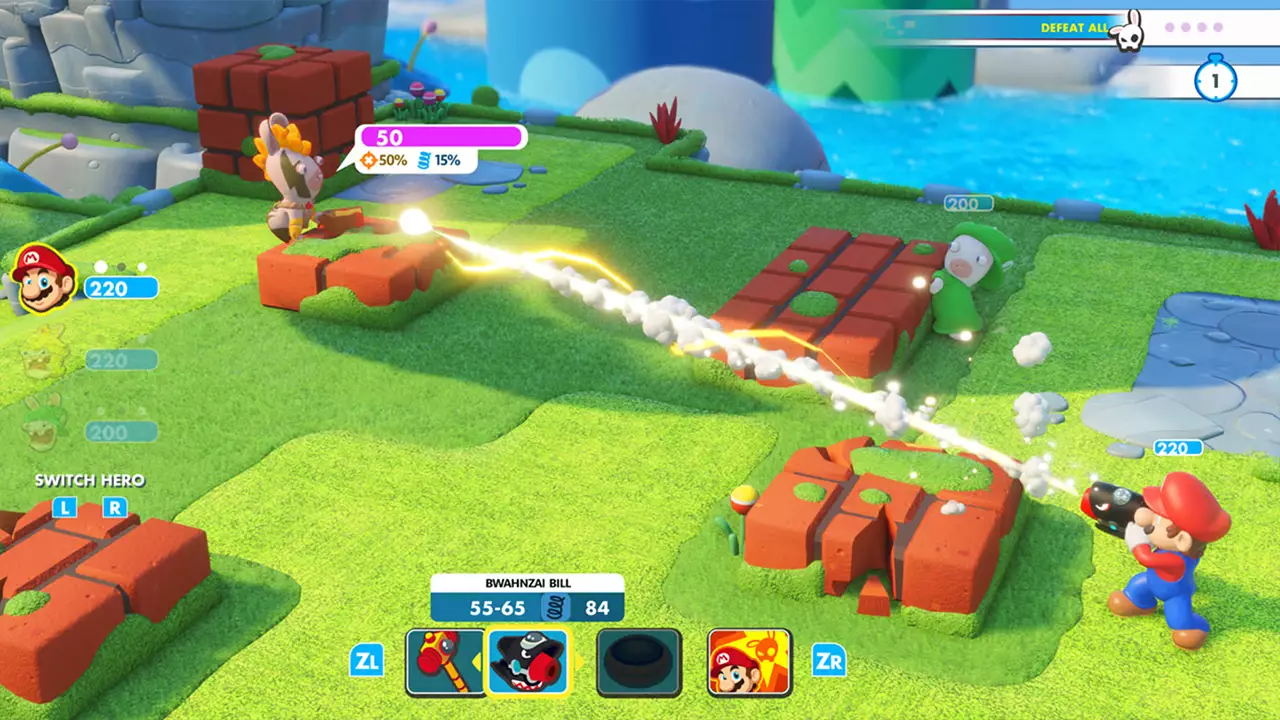 马力欧 + 疯狂兔子 王国之战-Mario + Rabbids Kingdom Battle-游戏截图-好玩游戏库