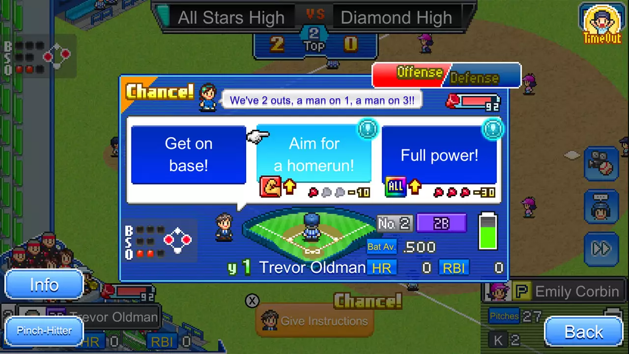 棒球学院物语 全垒打-Home Run High-游戏截图-好玩游戏库