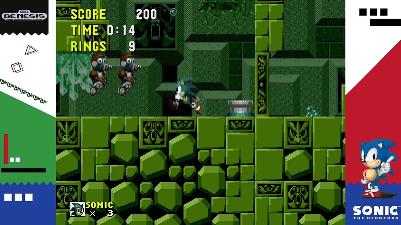 世嘉经典：刺猬索尼克-Sega Ages: Sonic the Hedgehog-游戏截图-好玩游戏库