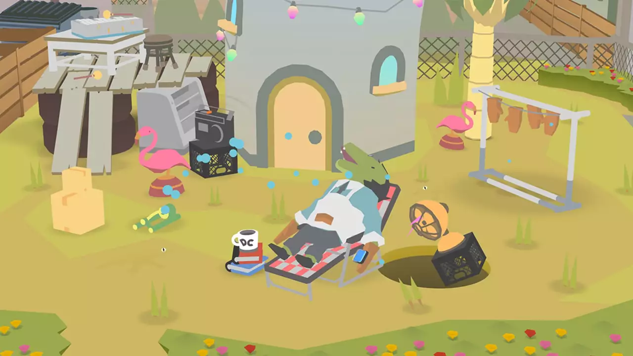 甜甜圈郡-Donut County-游戏截图-好玩游戏库