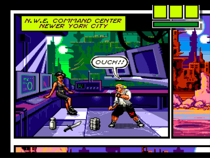 漫画地带™-Comix Zone™-游戏截图-好玩游戏库