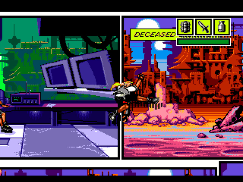 漫画地带™-Comix Zone™-游戏截图-好玩游戏库