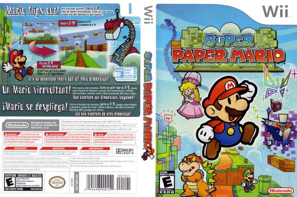 超级纸片马里奥-Super Paper Mario-游戏截图-好玩游戏库