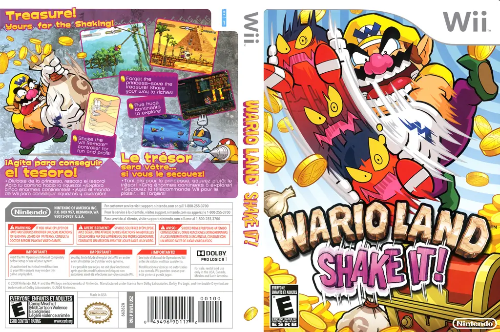 瓦力欧大陆：摇晃-Wario Land: Shake It!-游戏截图-好玩游戏库