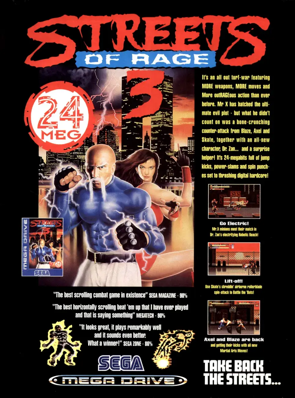 怒之铁拳 3-Streets of Rage 3-游戏截图-好玩游戏库