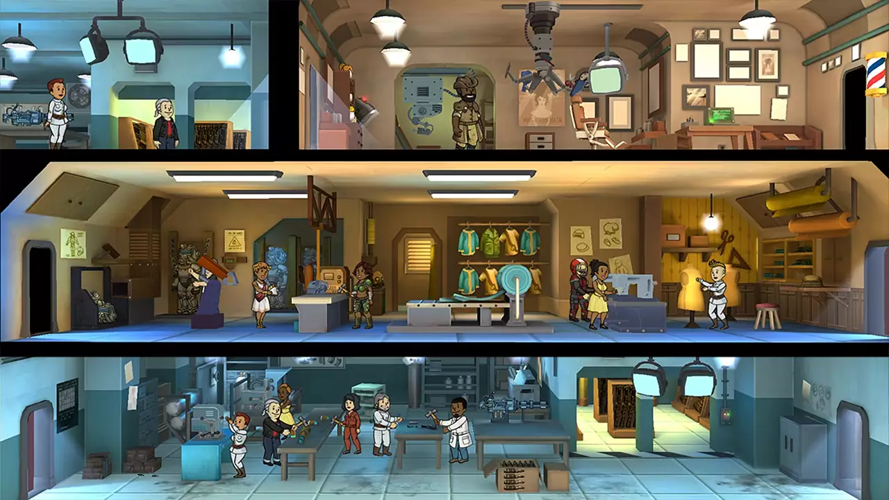 辐射：避难所-Fallout Shelter-游戏截图-好玩游戏库