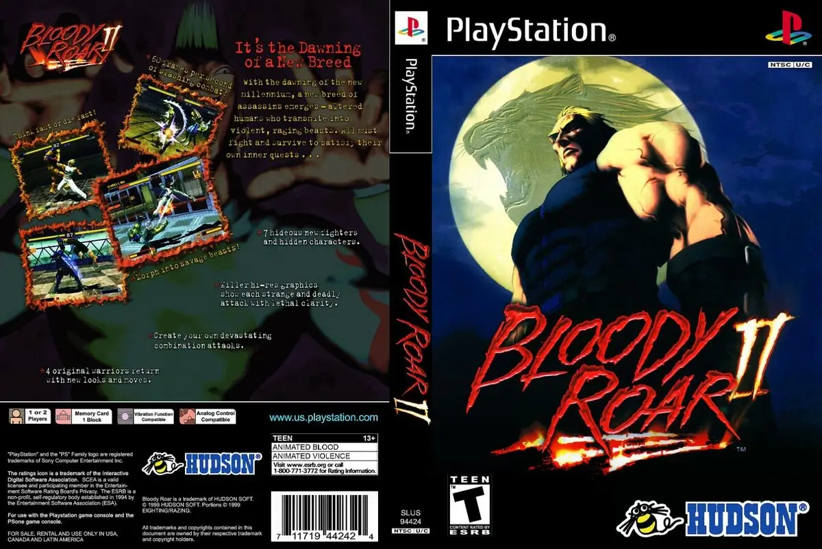 兽化格斗 2-Bloody Roar 2-游戏截图-好玩游戏库