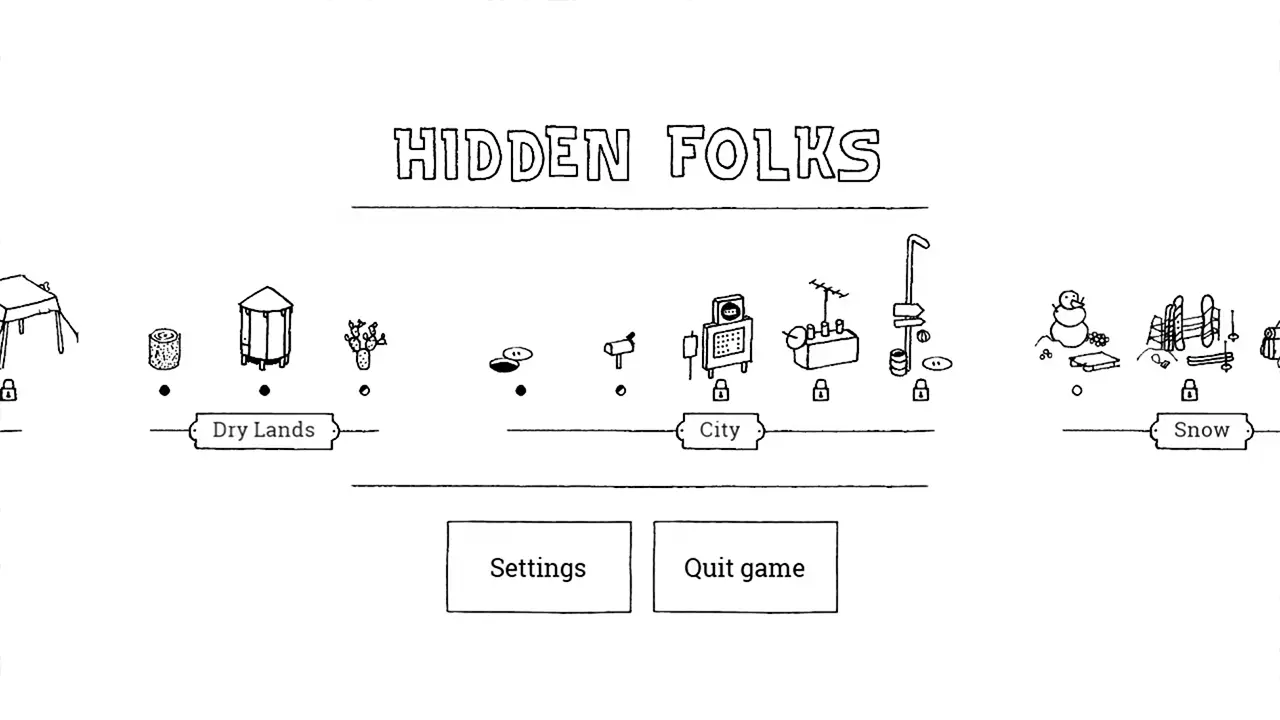 隐藏的家伙-Hidden Folks-游戏截图-好玩游戏库