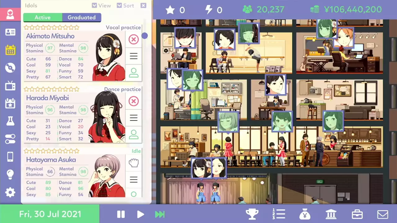偶像经理人-Idol Manager-游戏截图-好玩游戏库