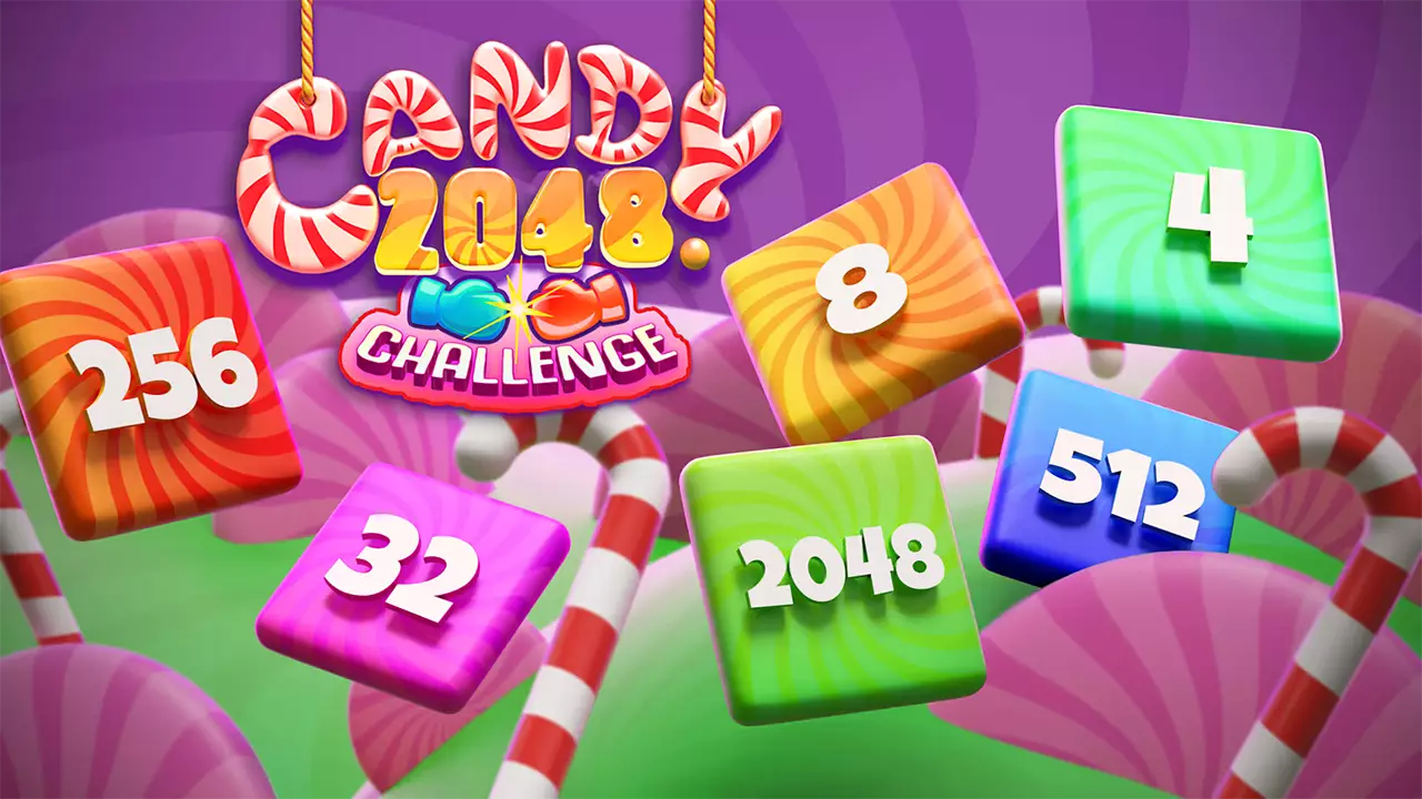 糖果 2048 消除挑战-Candy 2048 Challenge-游戏截图-好玩游戏库