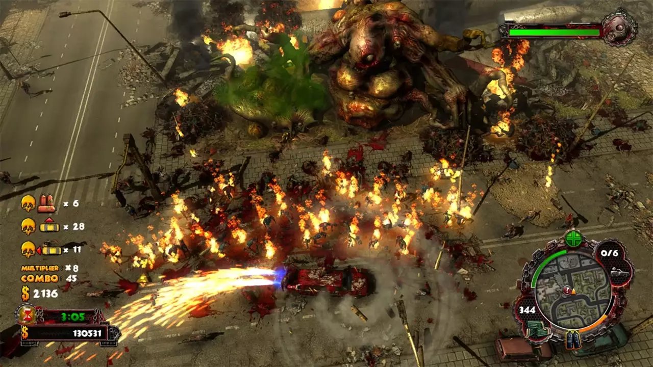 僵尸驾驶员 永生版-Zombie Driver: Immortal Edition-游戏截图-好玩游戏库