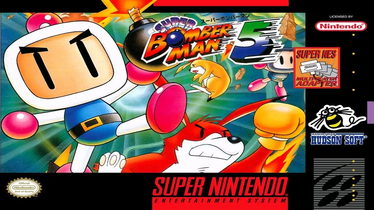超级炸弹人 5-Super Bomberman 5-游戏截图-好玩游戏库