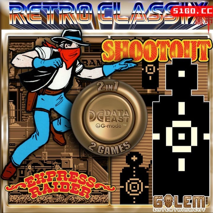 Retro Classix 2-in-1 Pack: Express Raider & Shootout 