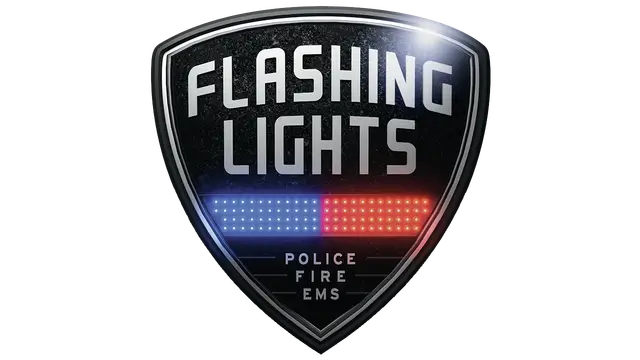 闪烁的警灯：警情，消防，急救 | Flashing Lights: Police Fire EMS LOGO