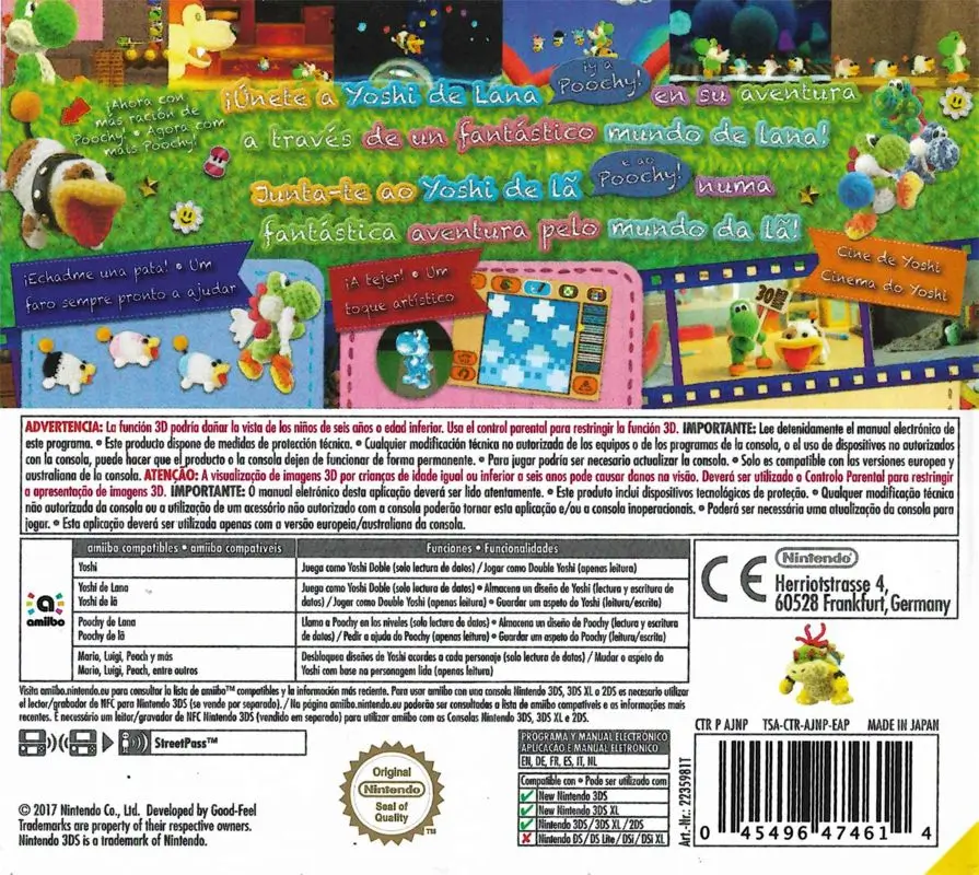 波奇与毛线耀西-Poochy & Yoshi's Woolly World-游戏截图-好玩游戏库