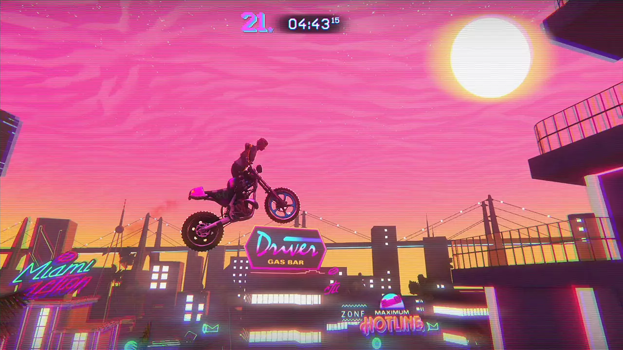 特技摩托：血龙-Trials of the Blood Dragon-游戏截图-好玩游戏库