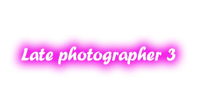 迟到摄影师 3 | Late photographer 3 LOGO