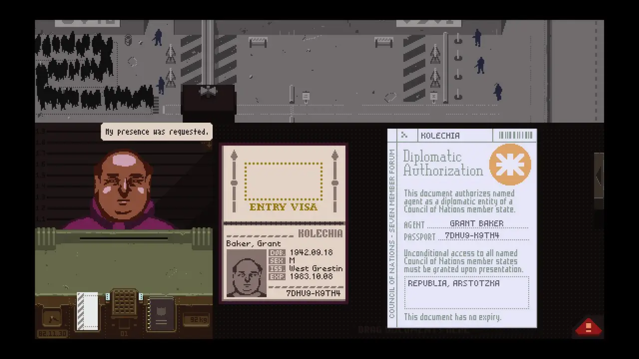 请出示证件-Papers, Please-游戏截图-好玩游戏库