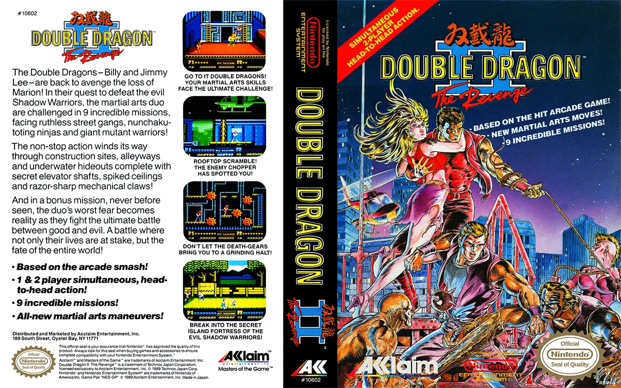双截龙 2：复仇-Double Dragon II: The Revenge-游戏截图-好玩游戏库