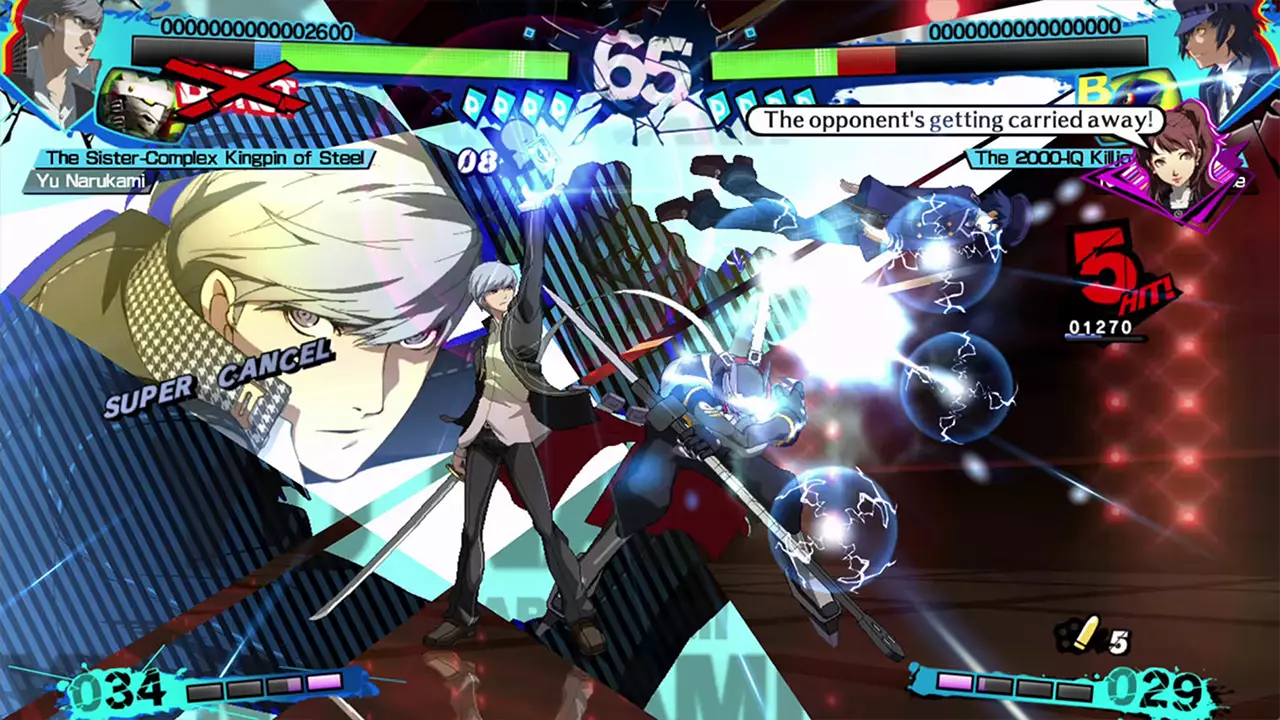 女神异闻录4 无敌究极后桥背摔-Persona 4 Arena Ultimax-游戏截图-好玩游戏库