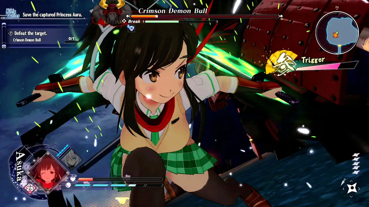 闪乱忍忍忍者大战战机少女：少女们的响艳-Neptunia x Senran Kagura: Ninja Wars-游戏截图-好玩游戏库
