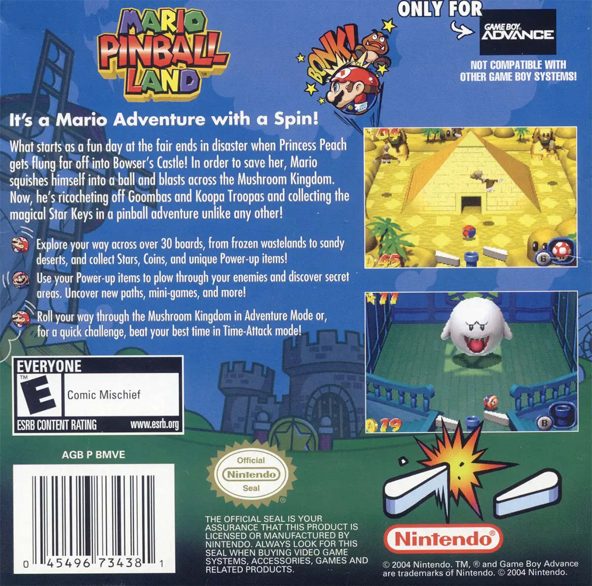 马力欧弹珠球-Mario Pinball Land-游戏截图-好玩游戏库