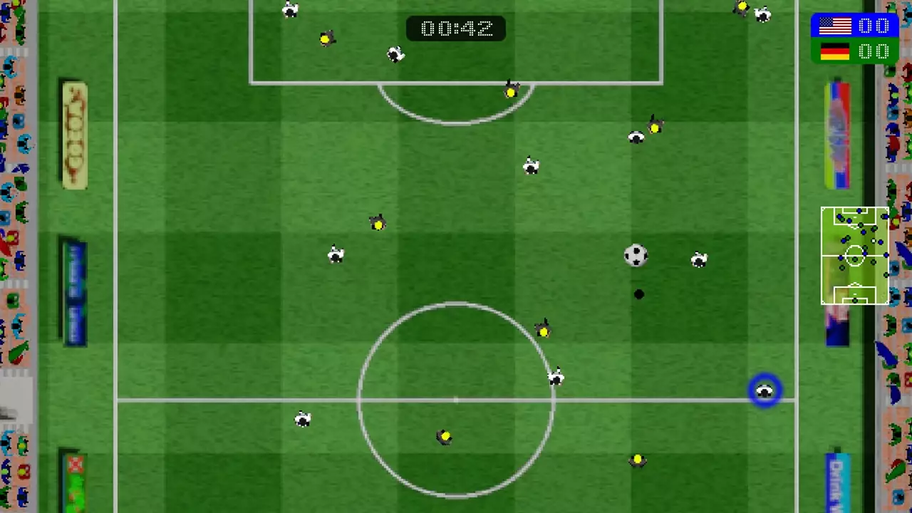 90'' 足球-90” Soccer-游戏截图-好玩游戏库