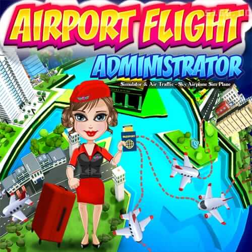 机场飞行管理员模拟器和空中交通-天空飞机模拟飞机游戏 