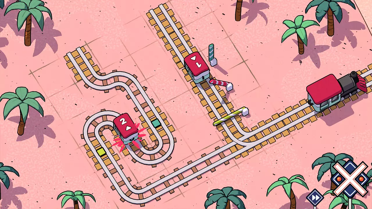 轨道连结-Railbound-游戏截图-好玩游戏库