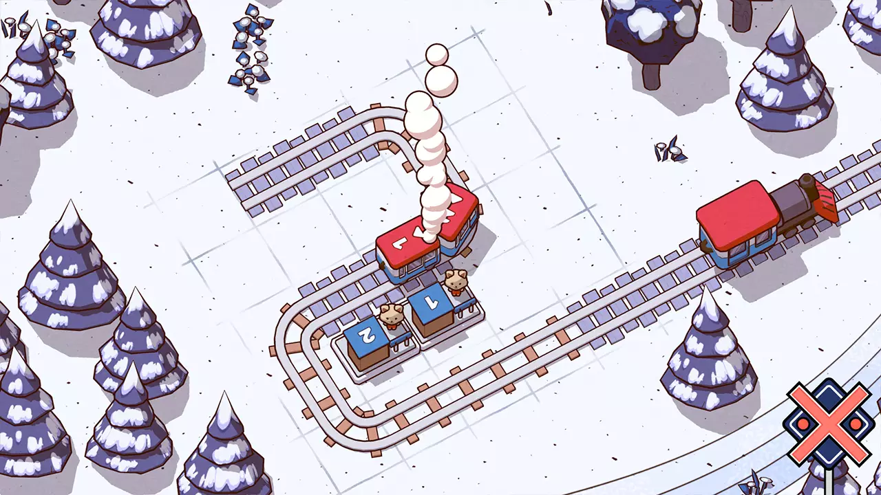 轨道连结-Railbound-游戏截图-好玩游戏库