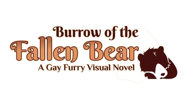 堕落熊的洞穴 | Burrow of the Fallen Bear: A Gay Furry Visual Novel LOGO