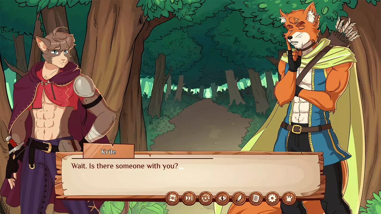 堕落熊的洞穴-Burrow of the Fallen Bear: A Gay Furry Visual Novel-游戏截图-好玩游戏库
