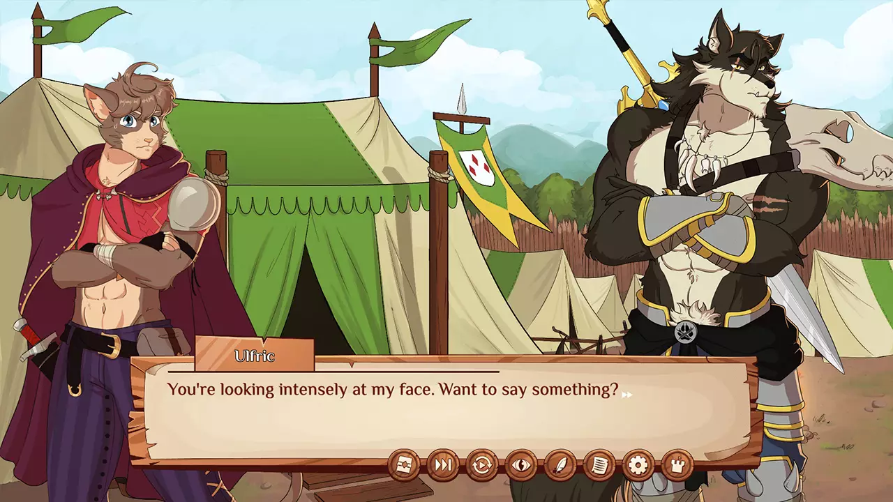 堕落熊的洞穴-Burrow of the Fallen Bear: A Gay Furry Visual Novel-游戏截图-好玩游戏库
