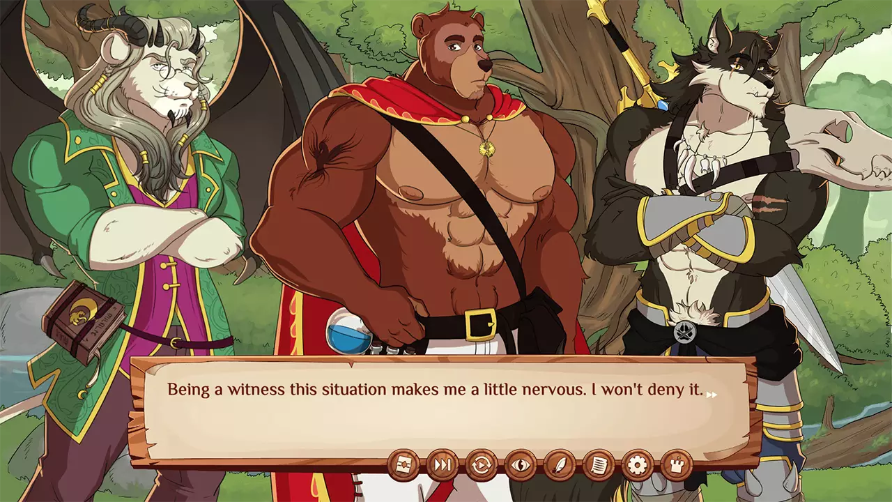 堕落熊的洞穴-Burrow of the Fallen Bear: A Gay Furry Visual Novel-游戏截图-好玩游戏库