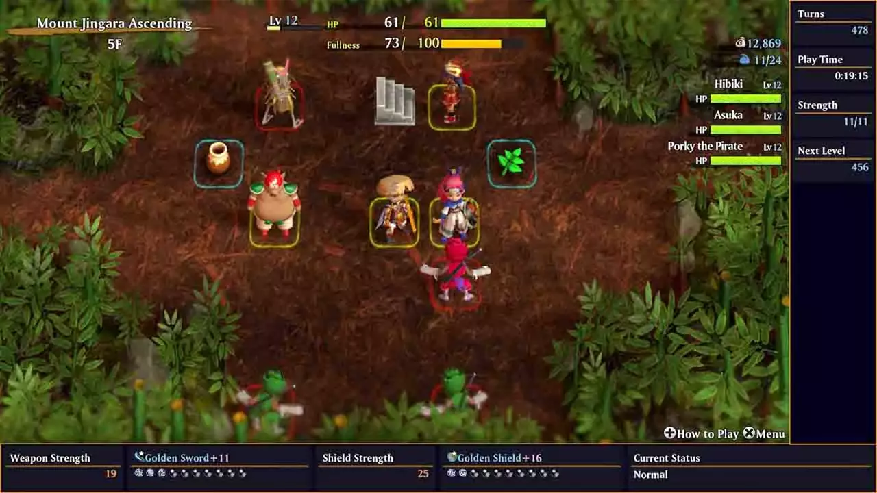 风来的西林 6：蛇蜷岛探险谭-Shiren the Wanderer: The Mystery Dungeon of Serpentcoil Island-游戏截图-好玩游戏库