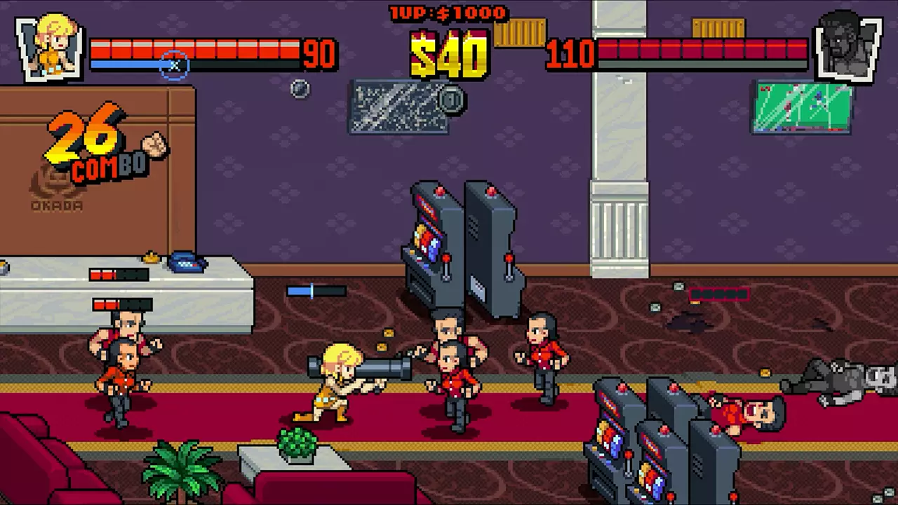 双截龙外传：双龙出海-Double Dragon Gaiden: Rise of the Dragons-游戏截图-好玩游戏库