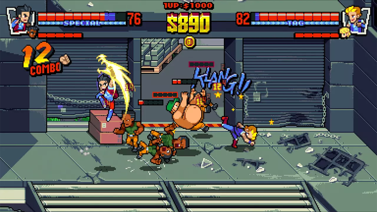 双截龙外传：双龙出海-Double Dragon Gaiden: Rise of the Dragons-游戏截图-好玩游戏库