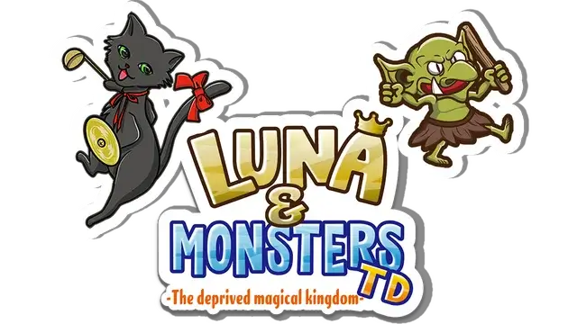 露娜与怪兽塔防：被剥夺的魔法王国 | Luna & Monsters TD: The Deprived Magical Kingdom LOGO
