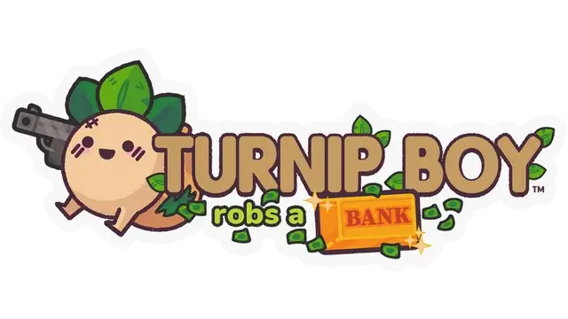 大头菜小子抢银行 | Turnip Boy Robs a Bank LOGO