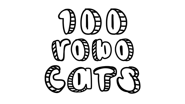 100 只机器猫 | 100 Robo Cats LOGO