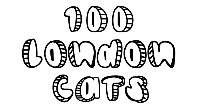 100 只伦敦猫 | 100 London Cats LOGO