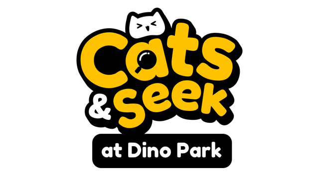 Cats and Seek: Cats Hidden at Dino Park LOGO